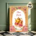 Chai Tea Themed Painting Poster, Elegant Watercolor Vintage Teapot & Floral Arch Poster, Warm Cultural-inspired Decor Ideal For Kitchen, Dining Area_maomaolike.com