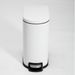 SSTC103-10L-W, Stainless Steel Kitchen Trash Can, 10L, White_maomaolike.com