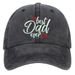Unisex Washed cotton Embroidery Dad Alphabet baseball hat Father's Day gift hat Hip Hop hat_maomaolike.com