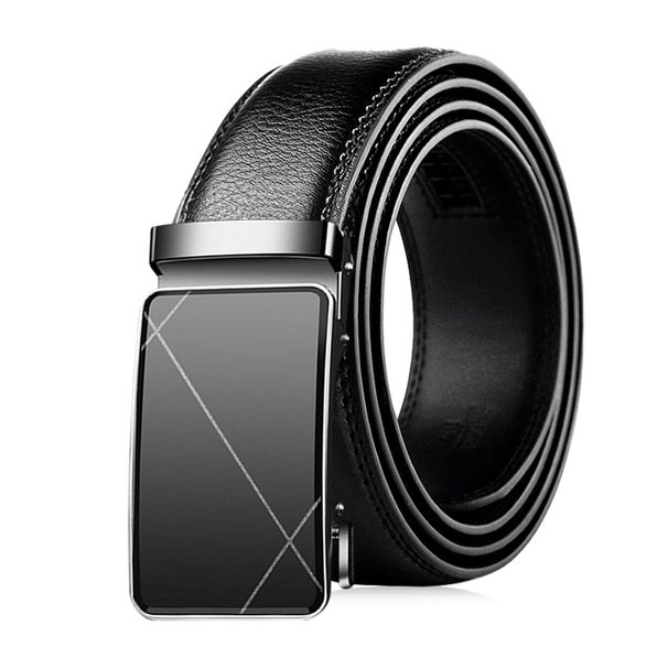 HOT Youth Brand High Quality Men's Belt Male Metal Automatic Buckle_maomaolike.com