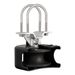 Sliding Gate Kit W/ U-Shaped Groove 4 Track Wheels/Cover For Cantilever_maomaolike.com