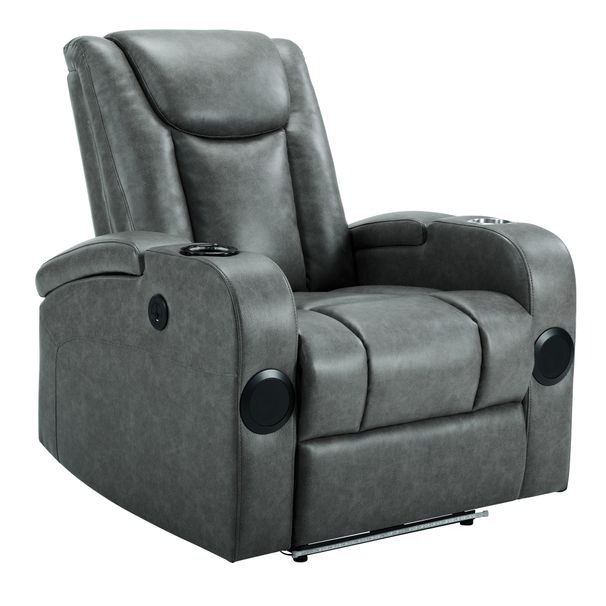 Recliner Sofa With Power Recline, Adjustable Split Back, USB Charging, Bluetooth Speakers & LED LightingRecliner Sofa With Power Recline, Adjustable Split Back, USB Charging, Bluetooth Speakers & LED_maomaolike.com