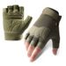 Tactical gloves for men and women 0108 half finger military fans outdoor riding anti cut fighting field training half finger paratrooper gloves_maomaolike.com