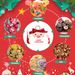 10 Pcs Christmas Candy Boxes With Ribbon And Wooden Ring Merry Christmas Santa Claus Pattern Cookie Goodie Box Cartoon Paper Treat Box For Christmas Gift Wrapping Holiday Party Supplies_maomaolike.com