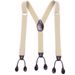 Unisex Y-shaped 6-clip elastic suspenders for men suspenders_maomaolike.com
