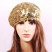 Hot Sale Women's Fashion Mermaid Sequins Beret Ladies Magic Color Change Performance Stage Hat A Variety Of Colors Optional_maomaolike.com