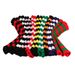 Unisex cosplay party Christmas gloves Bare fingers anime striped sleeves long wool gloves_maomaolike.com