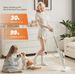 W2201P240669 Steam Mop For Floor Cleaning,Lightweight Floor Steamer Cleaner For Hardwood/Tile/Laminate Floors Carpet, 2 Washable Pad_maomaolike.com