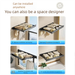 Window Side Storage No-Drill Clothes Organizer Magic Bathroom Foldable Telescopic Bath Rack Towel_maomaolike.com