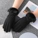 Winter Thickened Warm Gloves Women Winter Autumn Winter Ladies Outdoor Cycling Touch Screen Windproof Waterproof Plus Velvet Warm_maomaolike.com