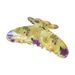 Unisex Pfeiffer large floral clip Women's colorful printed hair clip back of head Pan hair clip Shark clip_maomaolike.com