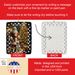 Boxer And Santa Claus Porcelain Ornament Christmas Tree Hanging Decorations For Home Christmas Holiday, Rectangle, Gift, Multicolor_maomaolike.com