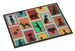 Lots Of Doberman Pinscher Doormat Front Door Mat Indoor Outdoor Rugs For Entryway, Non Slip Washable Low Pile, 24H X 36W_maomaolike.com