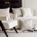 Cream Plush Throw Pillow Covers - Nordic Decorative Sofa Pillows For Living Room & Bedroom_maomaolike.com