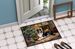 Australian Shepherd Cozy Christmas Doormat Front Door Mat Indoor Outdoor Rugs For Entryway, Non Slip Washable Low Pile, 24H X 36W_maomaolike.com