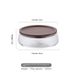 Minimalist Japanese Style Glass Living Room Candy Basin Dry Wooden Box High Footed Fruit Tray Storage Table_maomaolike.com