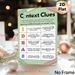 Context Clues Educational Painting Poster, Colorful Structured Instructional Text Poster, Aids Reading Comprehension, Suitable For Classroom And Study_maomaolike.com