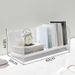 Bookshelf Desktop Rental Room Small Apartment Multi-Functional Storage Desk Office Storage Rack Acrylic Wooden Student Use_maomaolike.com