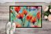 Wyoming Indian Paintbrush In Watercolor Doormat Front Door Mat Indoor Outdoor Rugs For Entryway, Non Slip Washable Low Pile, 24H X 36W_maomaolike.com