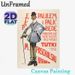 Vintage Gentleman Painting Poster, Stylized Retro Caricature Poster, Classic Old-fashioned Design With Bold Typography, Ideal For Living Room, Home_maomaolike.com