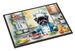 Affenpinscher The Chef Doormat Front Door Mat Indoor Outdoor Rugs For Entryway, Non Slip Washable Low Pile, 24H X 36W_maomaolike.com
