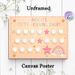 Potty Training Chart Painting Poster, Pastel-toned Cute Illustrated Poster, Useful Tracker For Potty Training Progress Suitable For Home Spaces_maomaolike.com