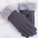 Cotton gloves female warm thickened student cute touch screen mittens with velvet_maomaolike.com