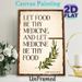 Food & Medicine Quote Painting Poster, Vintage Rustic Style Poster With Olive Branch And Classic Saying, Inspirational Wall Decor For Kitchen, Dining_maomaolike.com