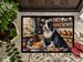 Bearded Collie Fall Kitchen Pumpkins Doormat Front Door Mat Indoor Outdoor Rugs For Entryway, Non Slip Washable Low Pile, 24H X 36W_maomaolike.com