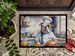 American Bulldog The Chef Doormat Front Door Mat Indoor Outdoor Rugs For Entryway, Non Slip Washable Low Pile, 24H X 36W_maomaolike.com