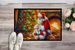 Maltese And Santa Claus Doormat Front Door Mat Indoor Outdoor Rugs For Entryway, Non Slip Washable Low Pile, 24H X 36W_maomaolike.com