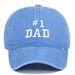 Unisex DAD alphabet embroidered hat cartoon retro do old soft-top washed baseball cap_maomaolike.com