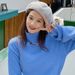 Hot Sale Solid Color Plush Octagonal Cap French High Quality Soft Wool Painter Hat All-match Puffy Beret Outdoor_maomaolike.com