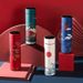 1pc Chinese Style Thermal Bottle, Retro Smart Temperature Display Insulated Cup, Stainless Steel Water Cup_maomaolike.com