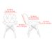 Cross-border Solid Color Elastic Fleece Butterfly Chair Cover, Dustproof, Suitable For Irregular-shaped Chairs, Universal_maomaolike.com