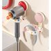 Suction Cup Holder, No-Drill Bathroom Stand, Hair Dryer Storage Rack, Shelf_maomaolike.com