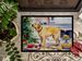 Labrador Retriever Christmas Cookies Doormat Front Door Mat Indoor Outdoor Rugs For Entryway, Non Slip Washable Low Pile, 24H X 36W_maomaolike.com