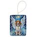 American English Coonhound My Angel Porcelain Ornament Christmas Tree Hanging Decorations For Home Christmas Holiday, Rectangle, Gift, Multicolor_maomaolike.com