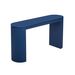 Curved Design Console Table With Unique Vertical Stripe Design ,Suitable For Living Room,Study And Entrance_maomaolike.com