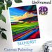 Selhurst Park Stadium Football Stadium Painting Poster, Vibrant Stylized Graphic Poster, Eye-catching Sports Venue Artwork Ideal For Home, Sports_maomaolike.com