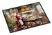 Cookies With Santa Claus Doormat Front Door Mat Indoor Outdoor Rugs For Entryway, Non Slip Washable Low Pile, 24H X 36W_maomaolike.com