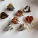 Unisex Gold Label Love Clip Mini acetate clip bangs side clip Children's shark clip women's hair accessories Clip_maomaolike.com