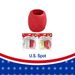 Christmas Decor Gold & Silver Red - Pull-String Paper Swirls Mixed 12Pack_maomaolike.com