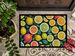 Colorful Lemons Doormat Front Door Mat Indoor Outdoor Rugs For Entryway, Non Slip Washable Low Pile, 24H X 36W_maomaolike.com