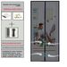 Magnetic Mosquito‑proof Door Curtain, Mesh Door And Window Screen, No‑drilling Required, Bedroom Privacy Curtain, Summer Door Curtain._maomaolike.com