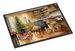 Golden Retriever Christmas Cookies Doormat Front Door Mat Indoor Outdoor Rugs For Entryway, Non Slip Washable Low Pile, 24H X 36W_maomaolike.com