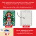 Welsh Springer Spaniel Christmas Porcelain Ornament Christmas Tree Hanging Decorations For Home Christmas Holiday, Rectangle, Gift, Multicolor_maomaolike.com