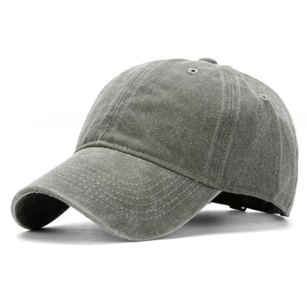 Unisex Plain wash made old cap baseball cap Fashion couple student hat Female cap small face visor_maomaolike.com