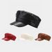 Hot Sale Korean Leather Beret Fashion Ladies Duck Tongue Wild Hats British Retro High-Quality Outdoor Leisure Caps Hat 2024_maomaolike.com