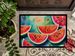 Colorful Watermelons Doormat Front Door Mat Indoor Outdoor Rugs For Entryway, Non Slip Washable Low Pile, 24H X 36W_maomaolike.com